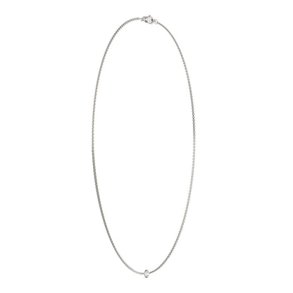 0.10 CTW Moissanite Sterling Silver Necklace