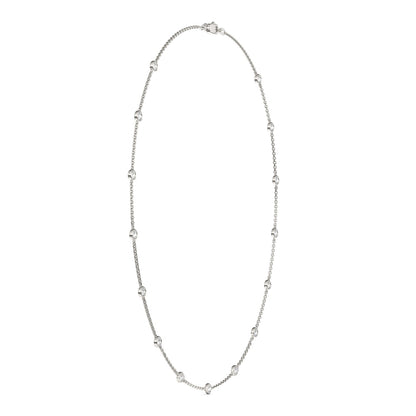 1.50 CTW Moissanite Station Necklace