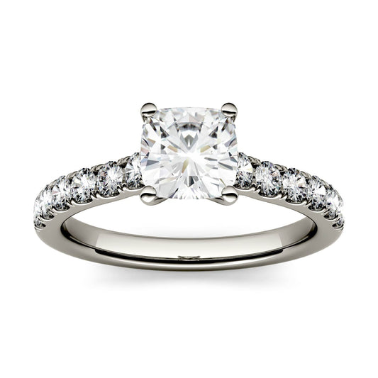 1.46 CTW Moissanite Engagement Ring