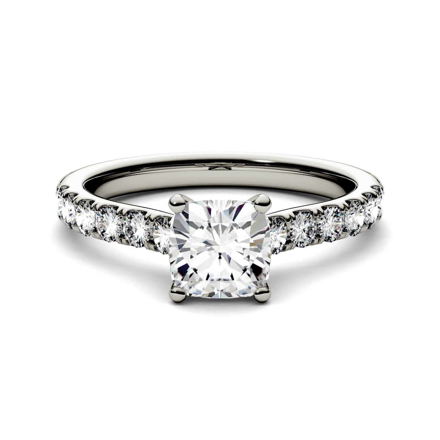 1.46 CTW Moissanite Engagement Ring