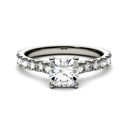 1.46 CTW Moissanite Engagement Ring