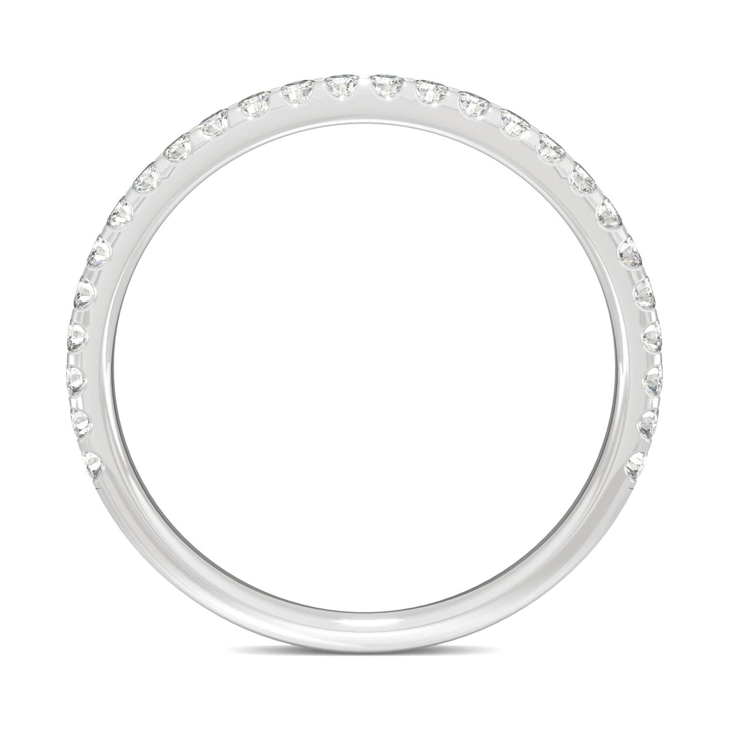 0.39 CTW Moissanite Round Band