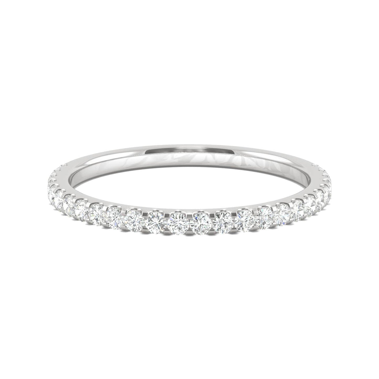 0.39 CTW Moissanite Round Band