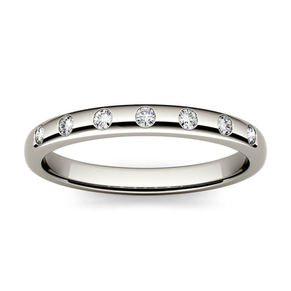 0.11 CTW Moissanite Stackable Ring