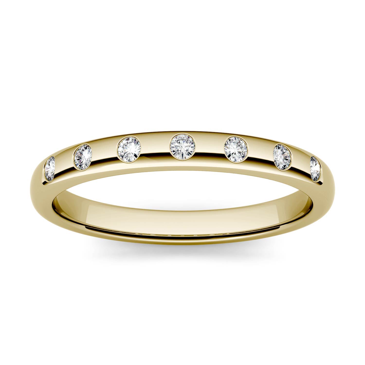 0.11 CTW Moissanite Ring 14K Gold