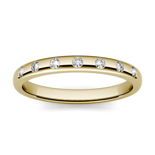 0.11 CTW Moissanite Ring 14K Gold