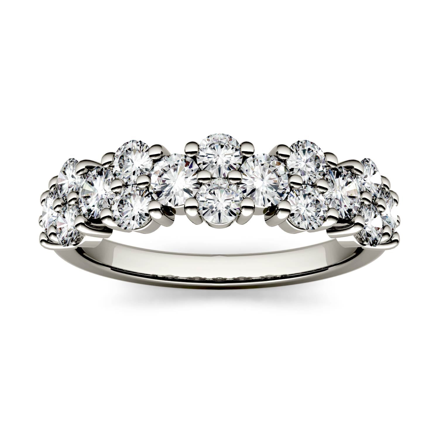 1.20 CTW Moissanite White Gold Ring