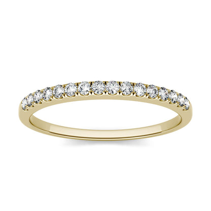 Moissanite 14K Yellow Gold Ring