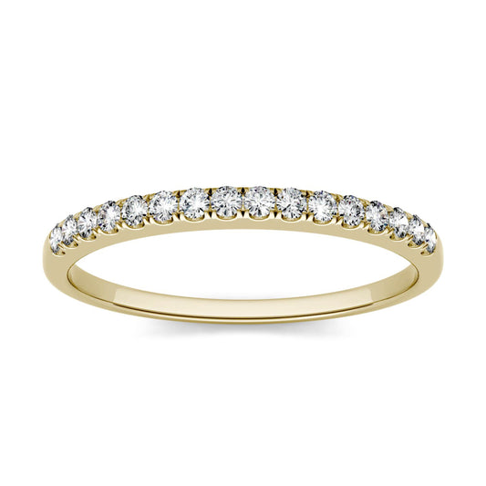 Moissanite 14K Yellow Gold Ring