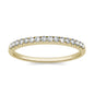 Moissanite 14K Yellow Gold Ring