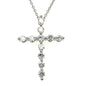 0.66 CTW Moissanite Cross Pendant