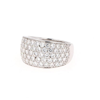 2.97 CTW Round Moissanite Pave Band