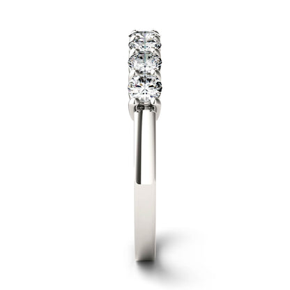 0.70 CTW Round Moissanite Anniversary Band