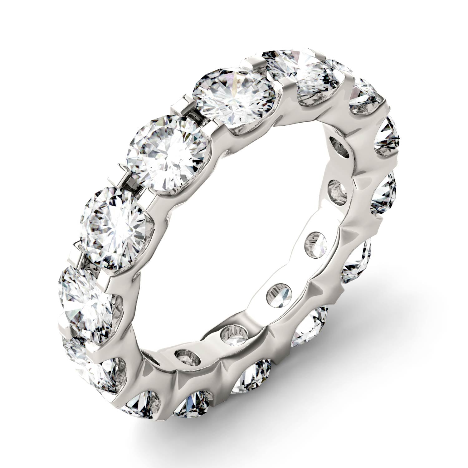 4.62 CTW Moissanite Eternity Band