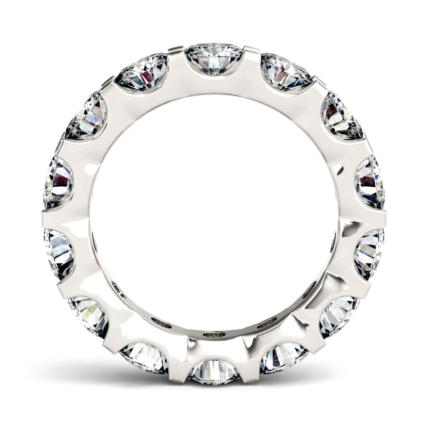 4.62 CTW Moissanite Eternity Band