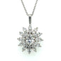 0.98 CTW Oval Moissanite Pendant