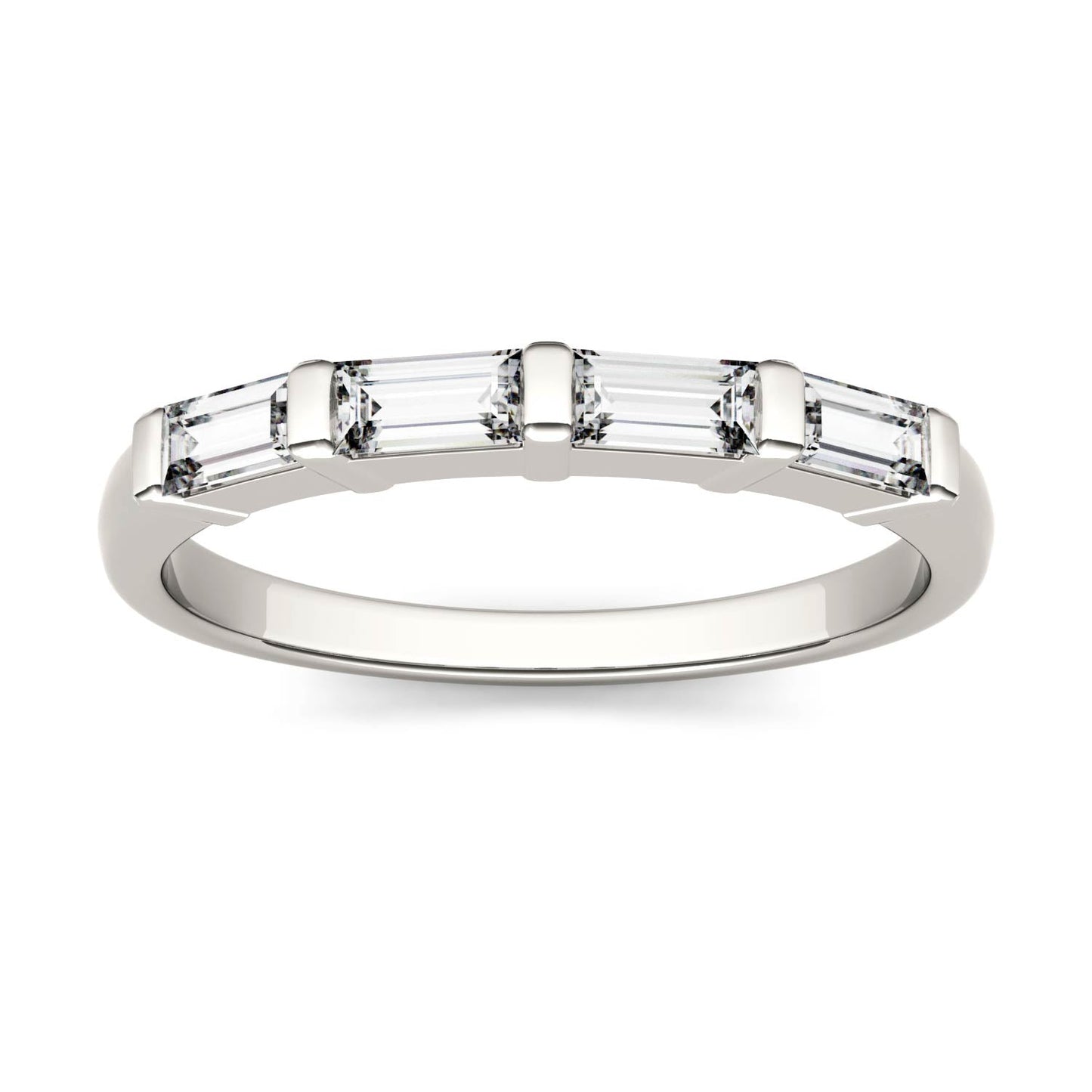 0.46 CTW Moissanite Stackable Ring