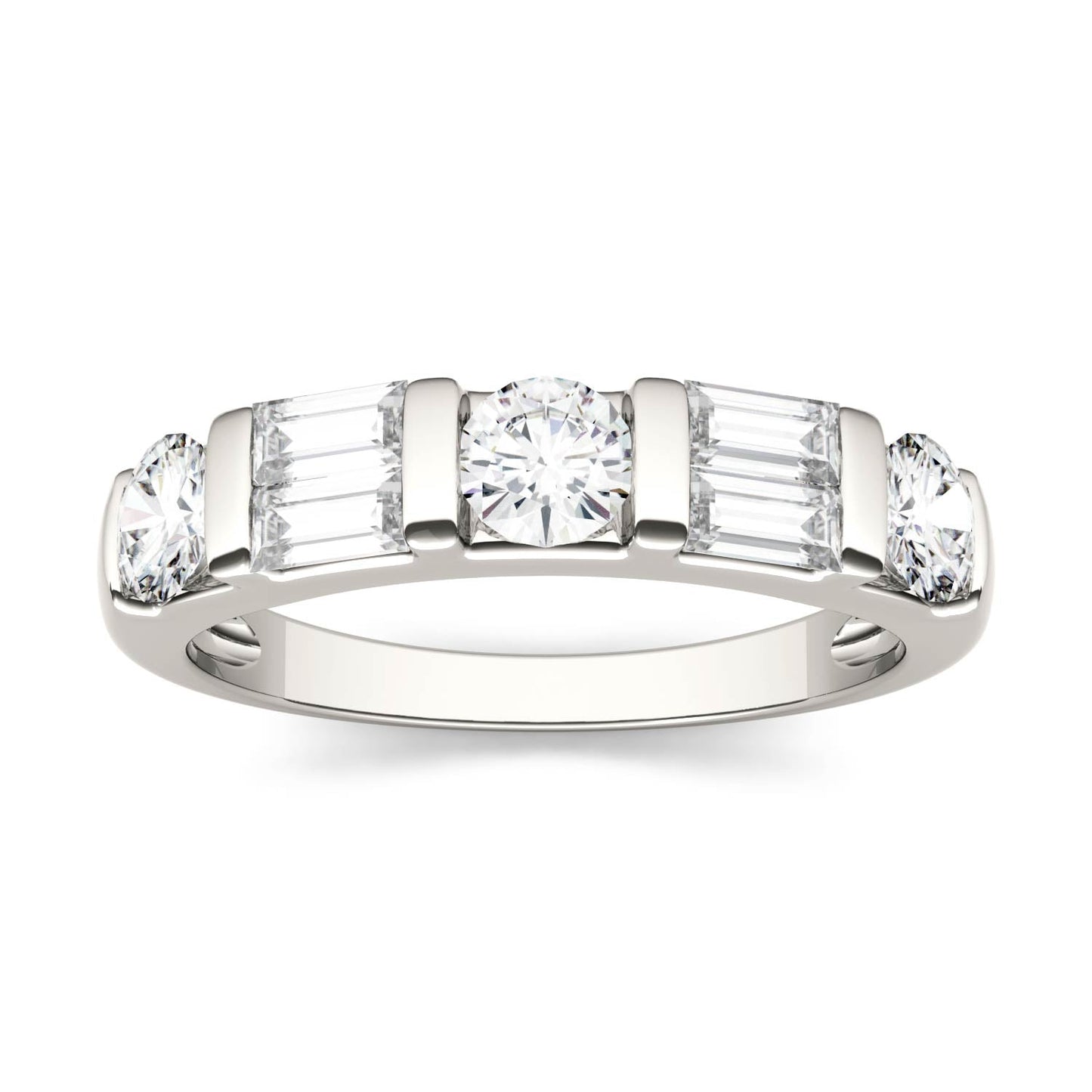 1.15 CTW Moissanite Stackable Ring