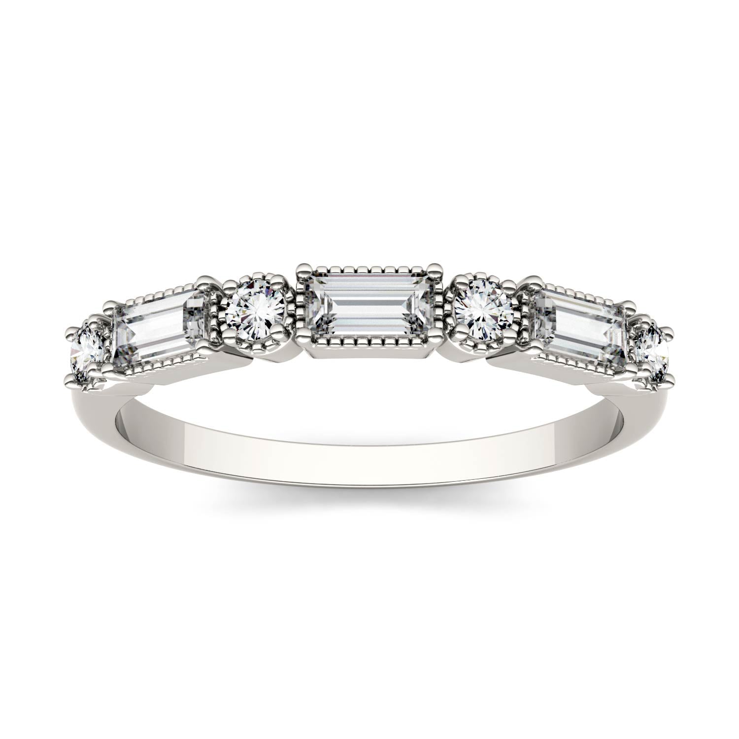 Moissanite Stackable Ring