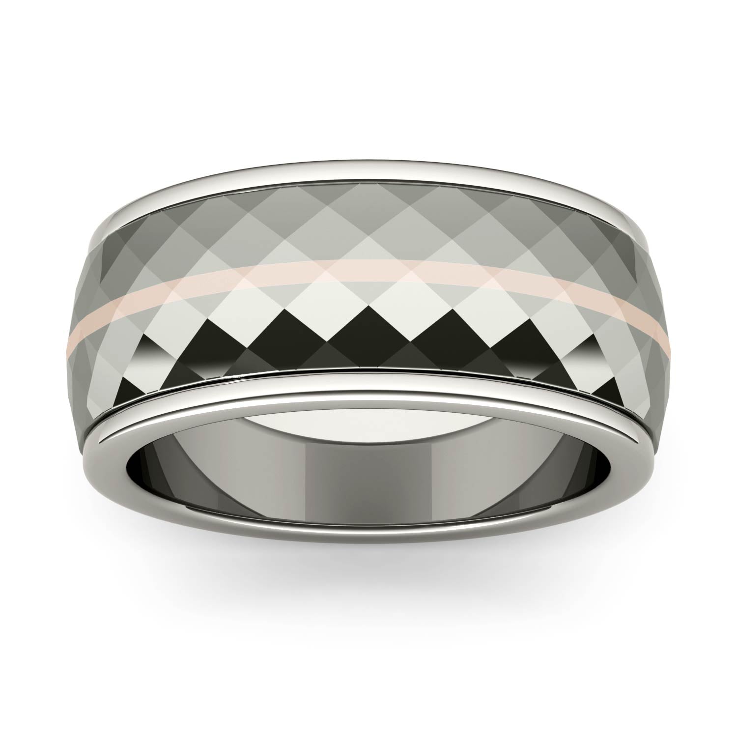 Titanium Wedding Band Ring