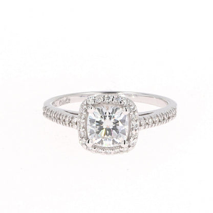 1.37 CTW Moissanite Engagement Ring