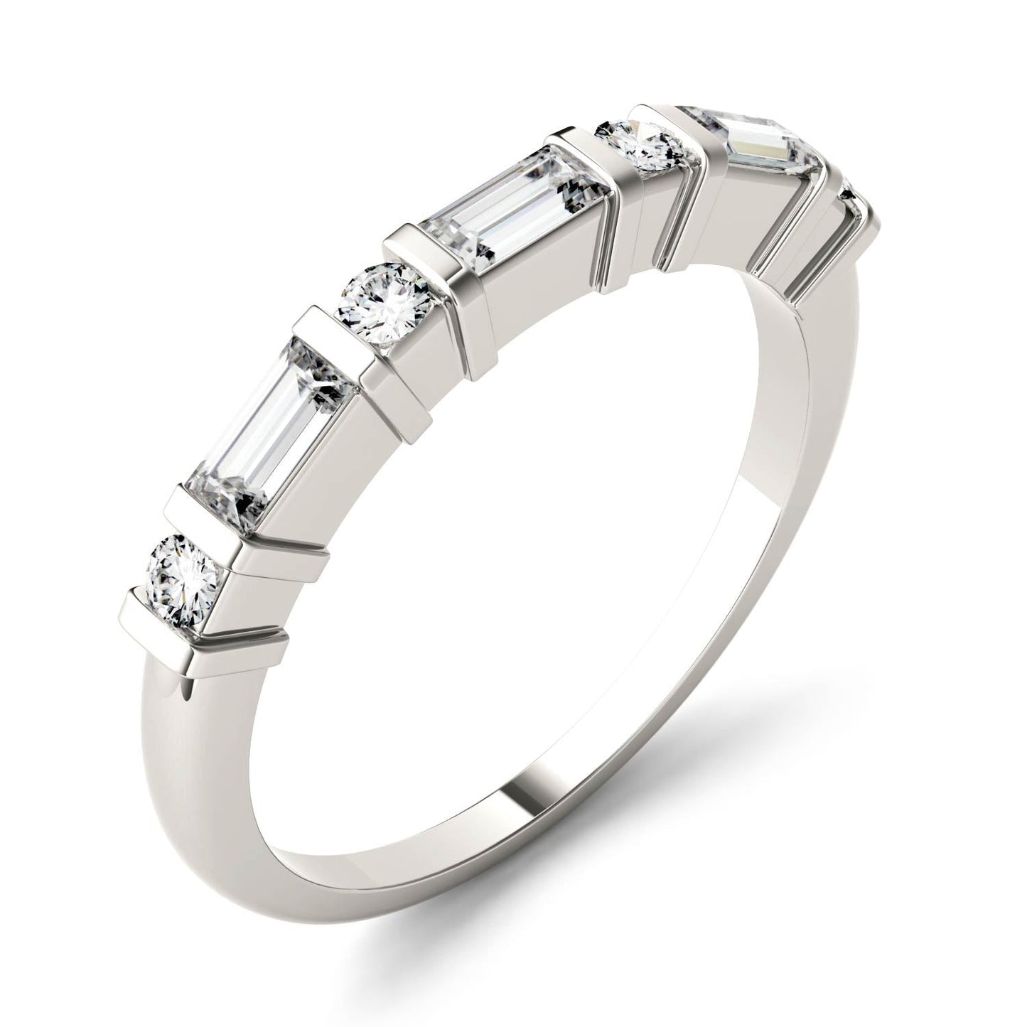 0.47 CTW Moissanite Stackable Ring