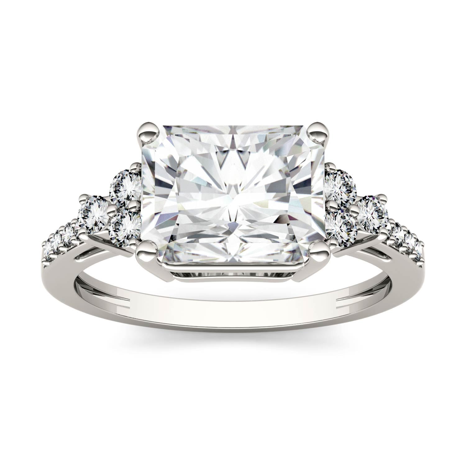 2.90 CTW Moissanite Engagement Ring