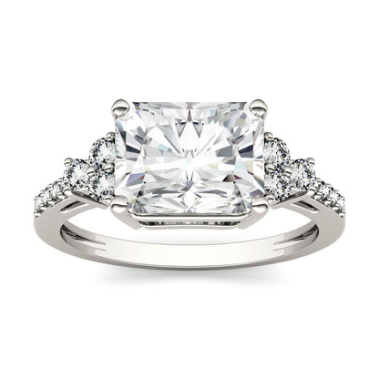 2.90 CTW Moissanite Engagement Ring