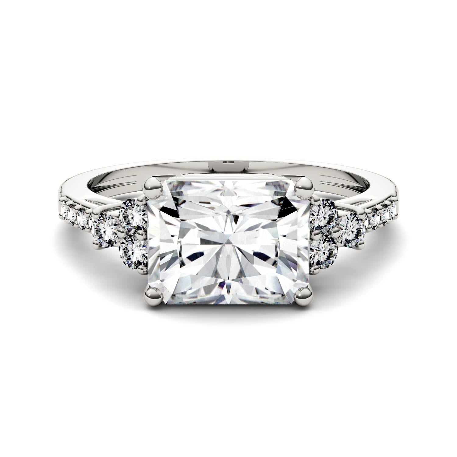 2.90 CTW Moissanite Engagement Ring