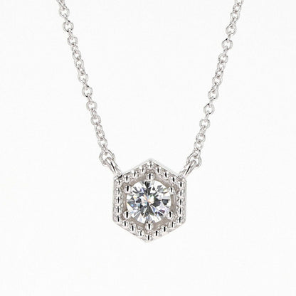 0.33 CTW Moissanite Pendant