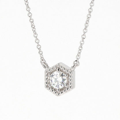 0.33 CTW Moissanite Pendant