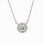 0.33 CTW Round Moissanite Pendant