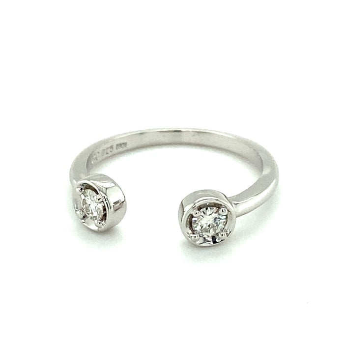 0.26 CTW Moissanite Sterling Silver Ring