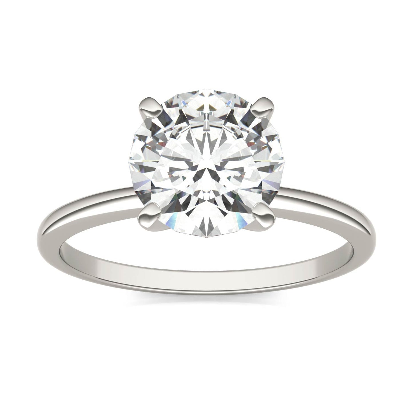 1.90 CTW Moissanite Solitaire Ring