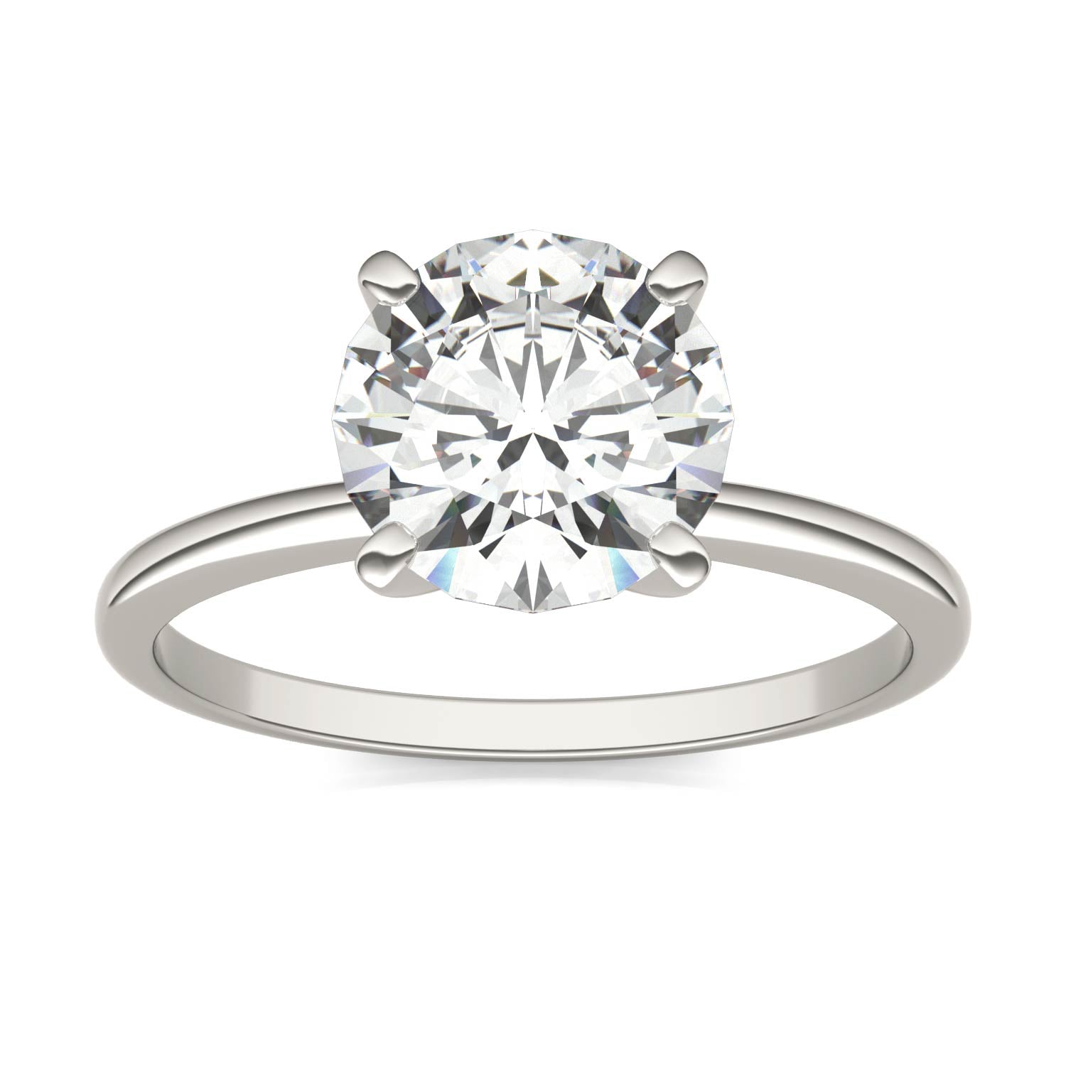 1.90 CTW Moissanite Solitaire Ring