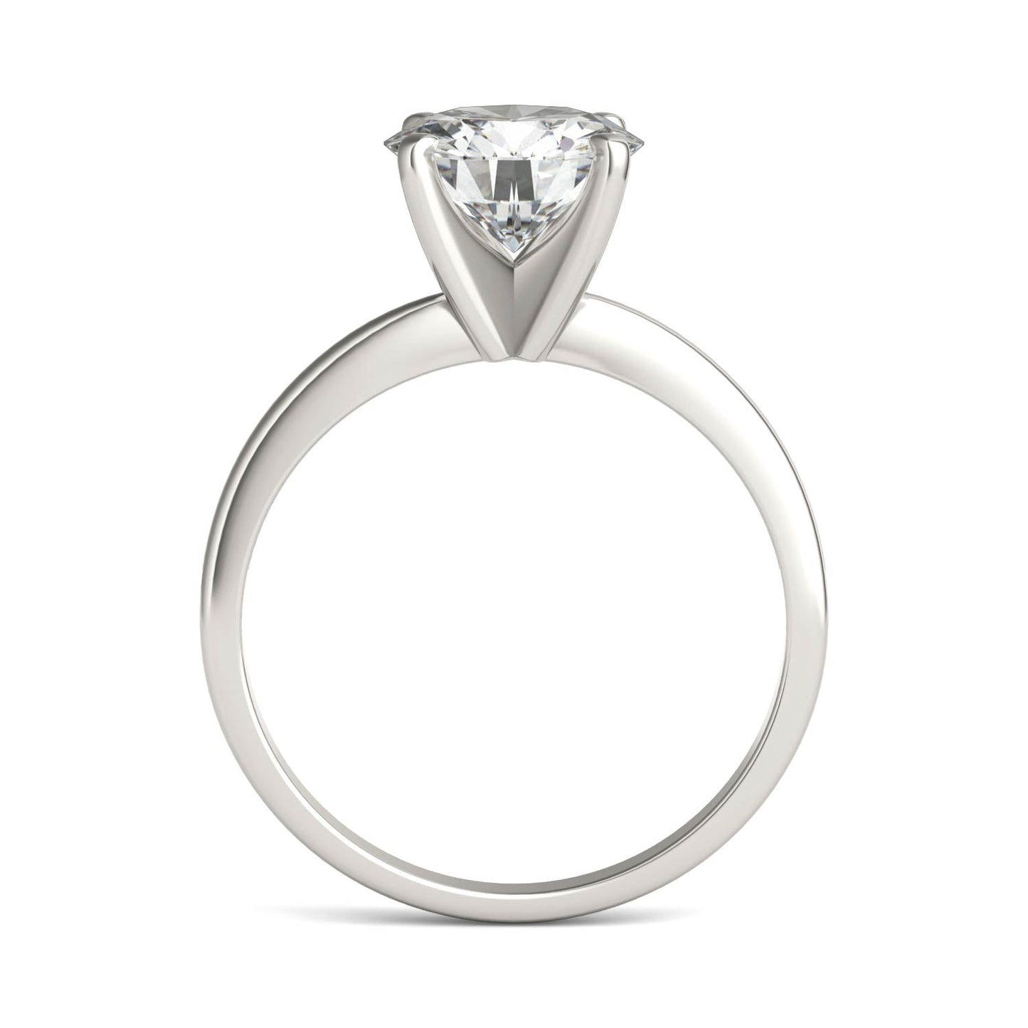 1.90 CTW Moissanite Solitaire Ring