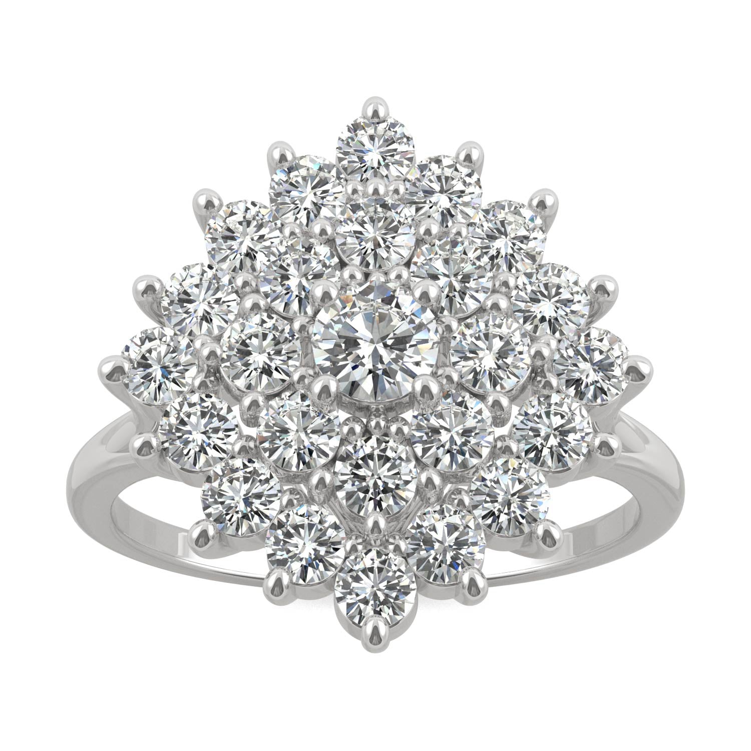 1.12 CTW Moissanite Ring