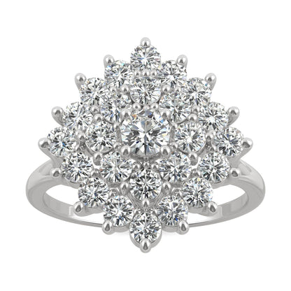 1.12 CTW Moissanite Ring