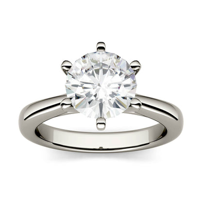 1.90 CTW Moissanite Solitaire Engagement Ring