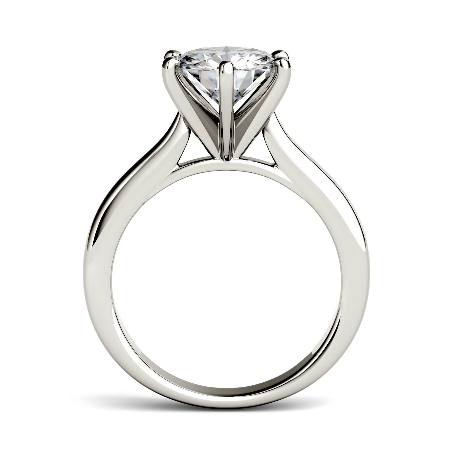 1.90 CTW Moissanite Solitaire Engagement Ring