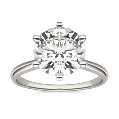 3.10 CTW Round Moissanite Solitaire