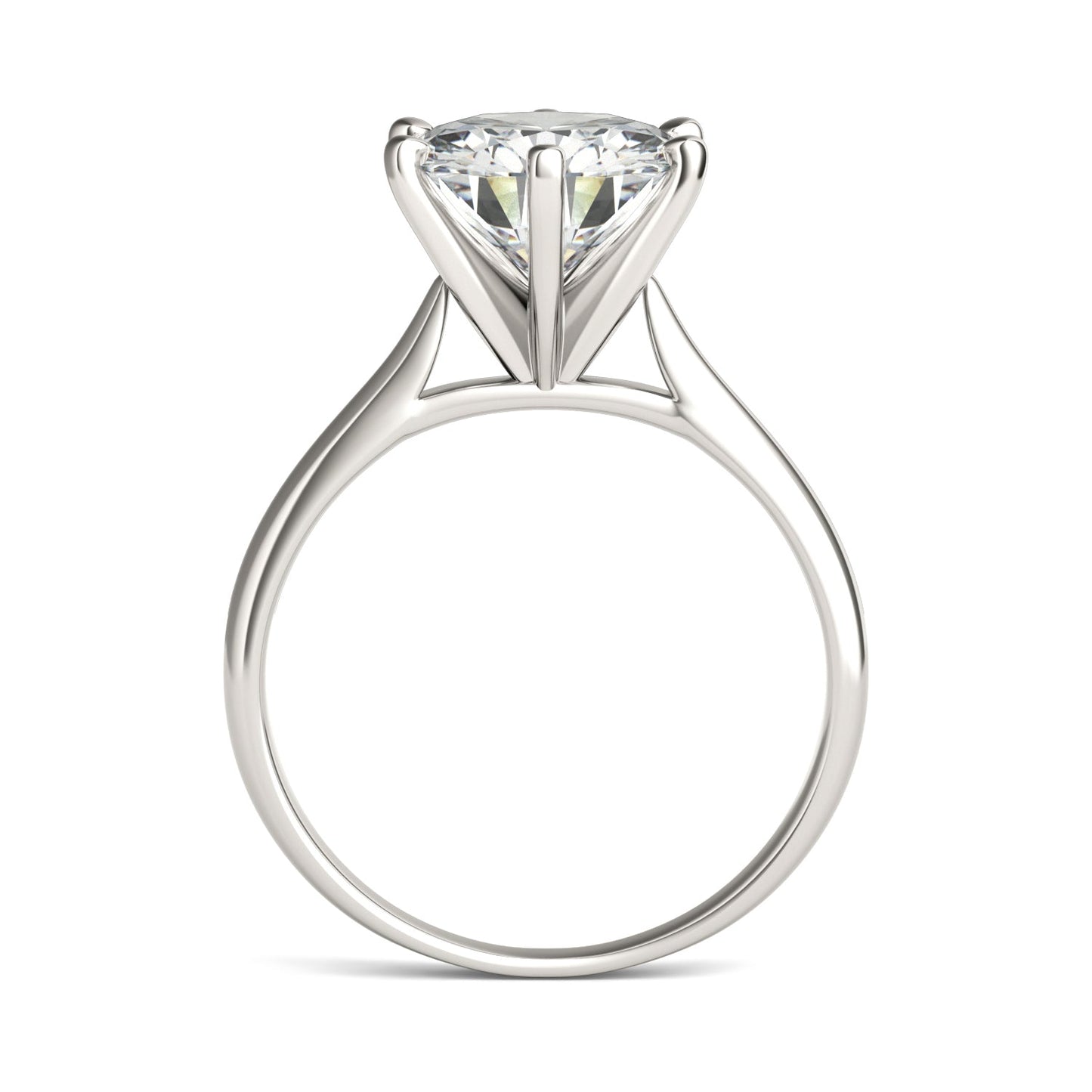 3.10 CTW Round Moissanite Solitaire