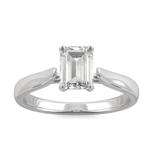 Moissanite Solitaire Ring 1.01 CTW