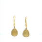 0.17 CTW Moissanite Drop Earrings 14K Gold