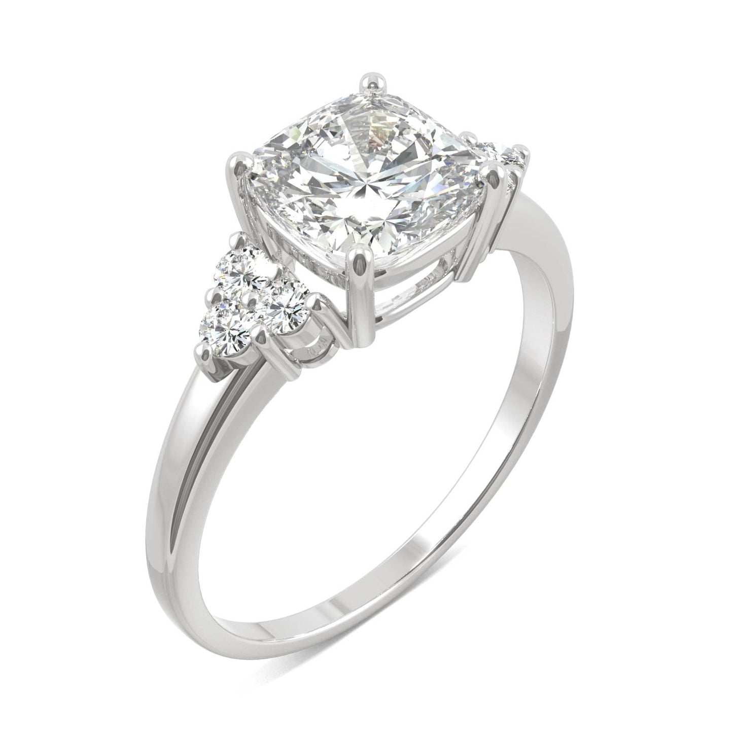 1.88 CTW Moissanite Engagement Ring