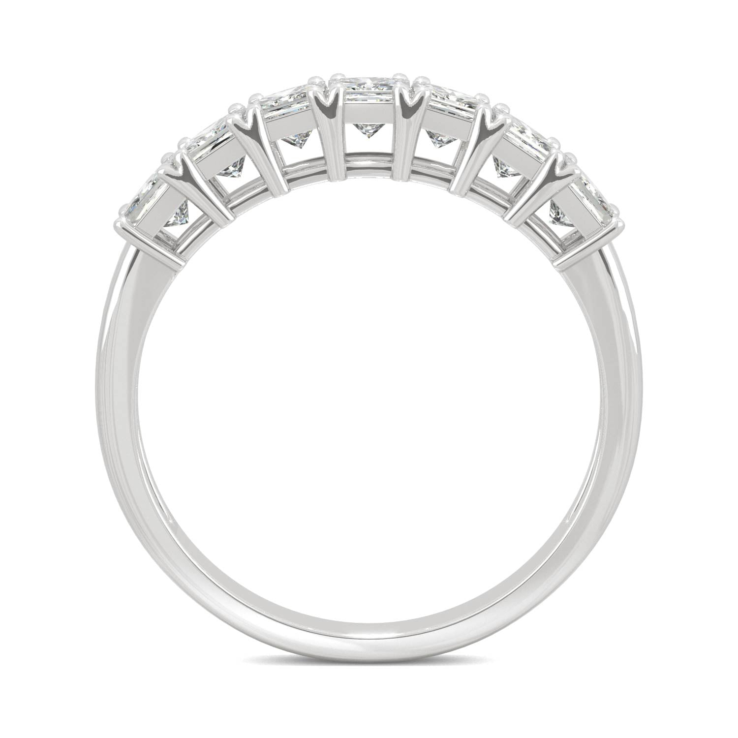 1.26CT Moissanite Anniversary Band