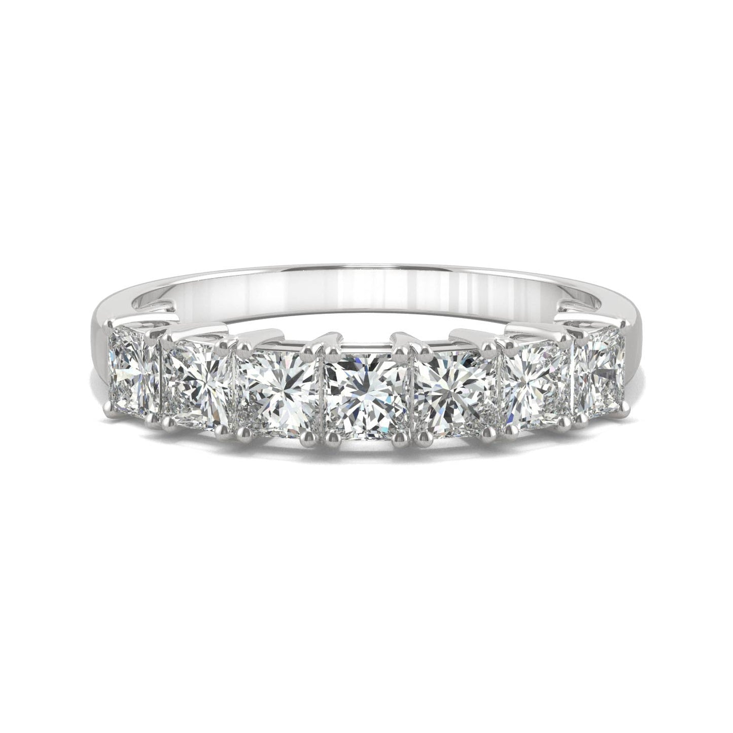 1.26CT Moissanite Anniversary Band