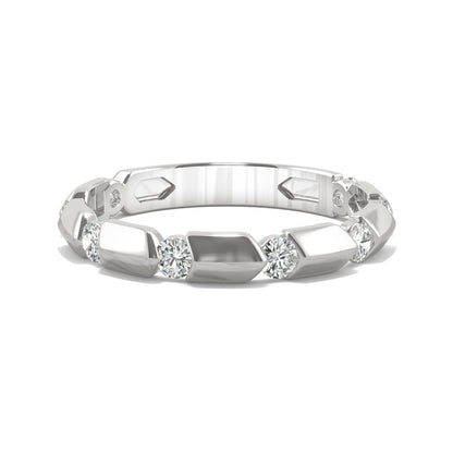 0.48 CTW Moissanite Stackable Ring