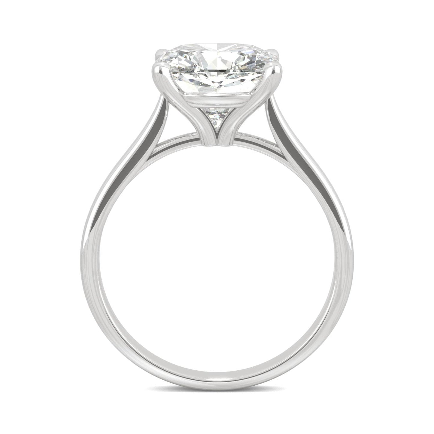 3.30 CTW Moissanite Engagement Ring