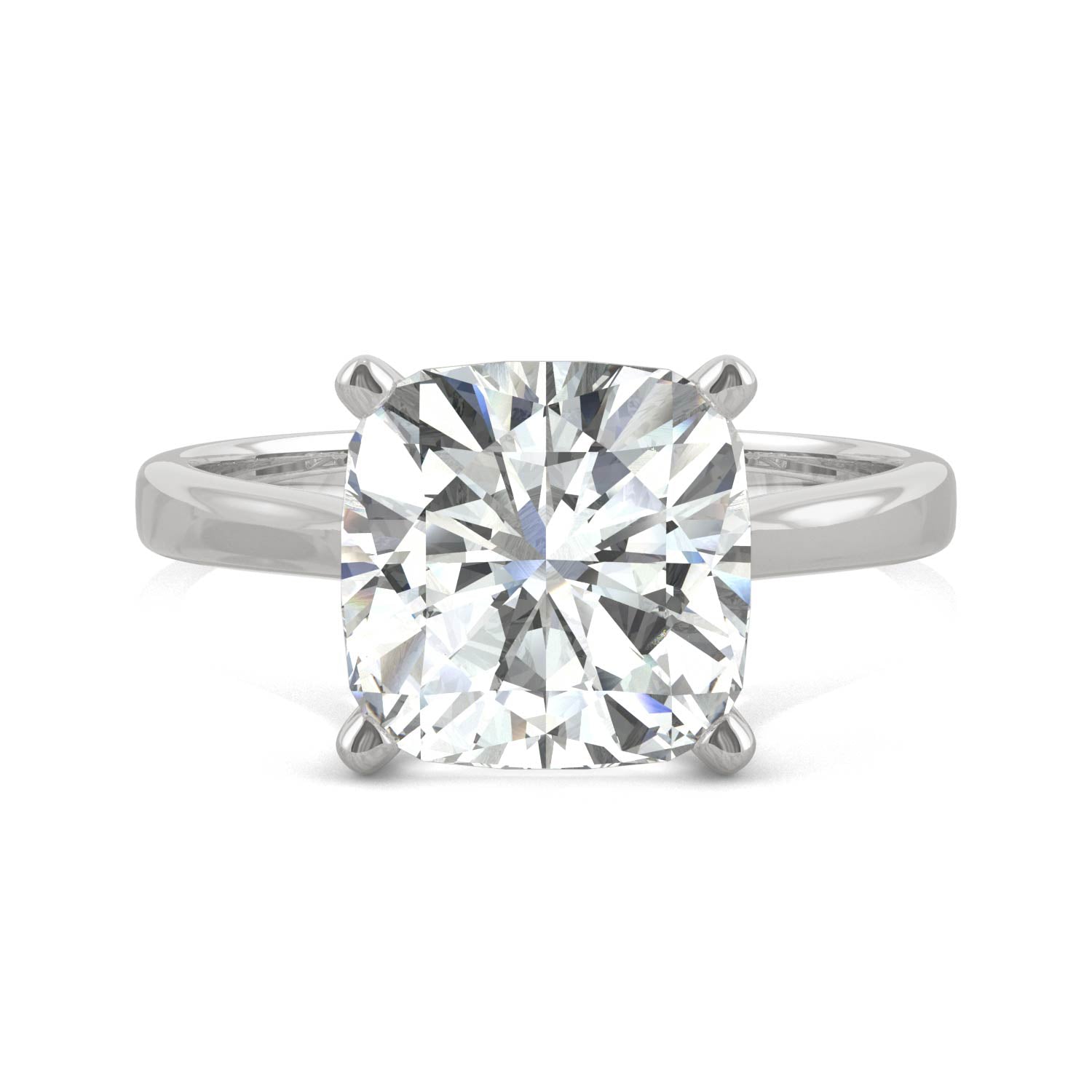 3.30 CTW Moissanite Engagement Ring